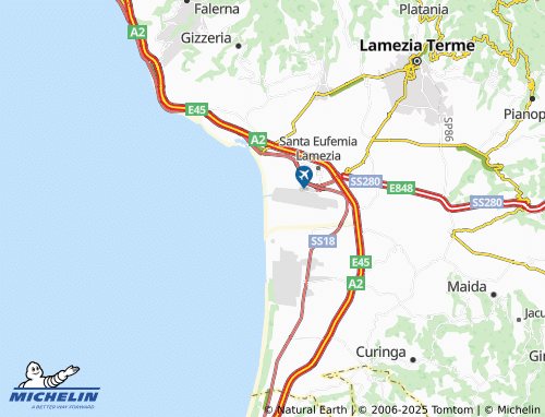 MICHELIN Ianipari Primo map - ViaMichelin