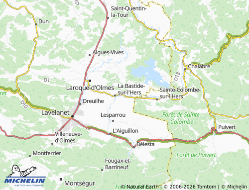 Mappa MICHELIN Le Peyrat - ViaMichelin
