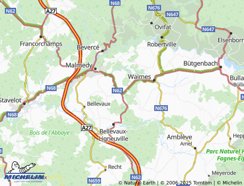 MICHELIN-Landkarte Baugnez - ViaMichelin