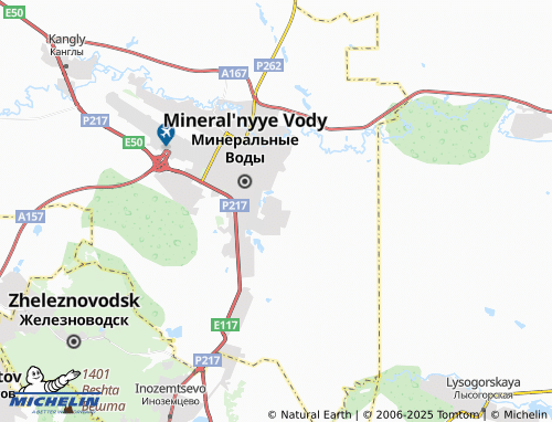 MICHELIN Leninskiy map - ViaMichelin
