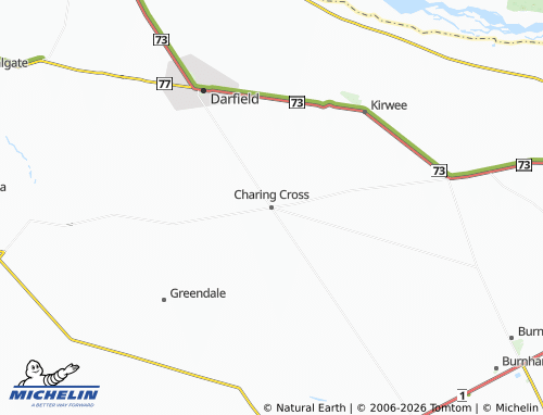 Mapa MICHELIN Charing Cross - ViaMichelin