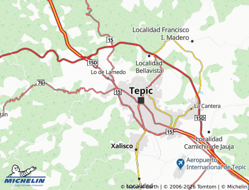 MICHELIN Lomas de Lindavista map - ViaMichelin