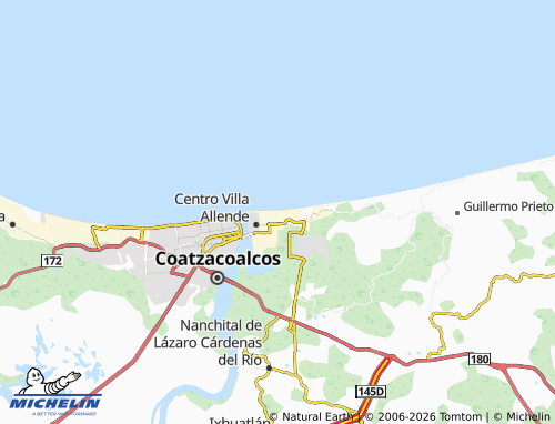 Mapa MICHELIN Villa del Mar - ViaMichelin