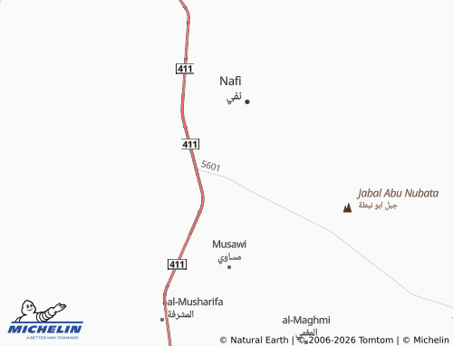 Carte MICHELIN al-'Azeeziyyah - ViaMichelin