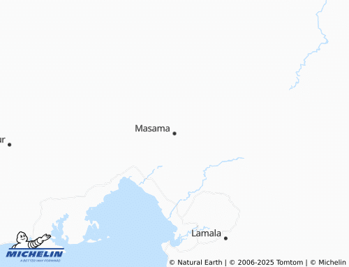 MICHELIN Masama map - ViaMichelin