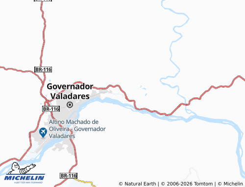 Mapa MICHELIN Recanto das Garças - ViaMichelin