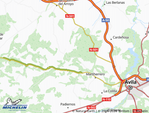 Mappa MICHELIN Marlín - ViaMichelin