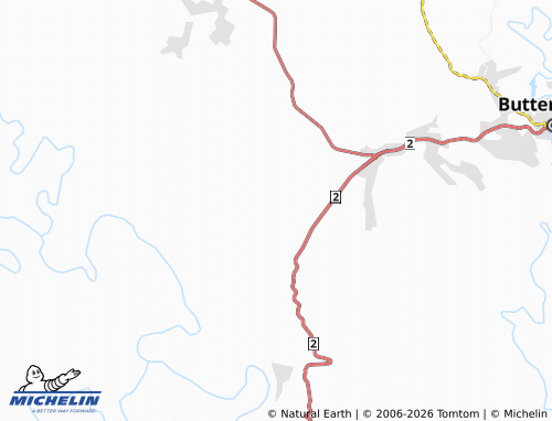 MICHELIN-Landkarte Cunningham - ViaMichelin