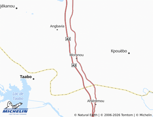 MICHELIN-Landkarte Moronou - ViaMichelin