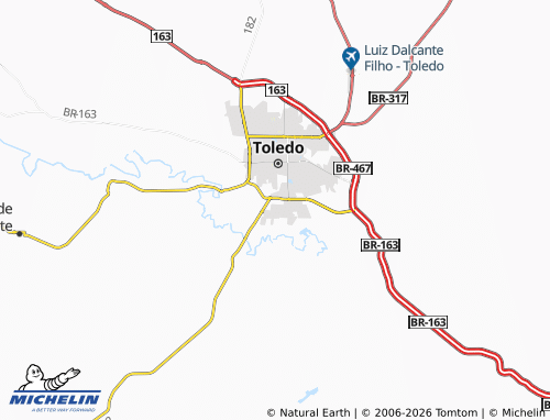 Mappa MICHELIN São Francisco - ViaMichelin