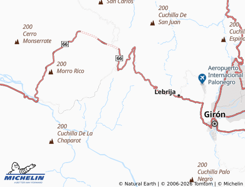 MICHELIN La Cabaña map - ViaMichelin