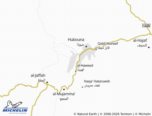 MICHELIN-Landkarte al-Shateen - ViaMichelin
