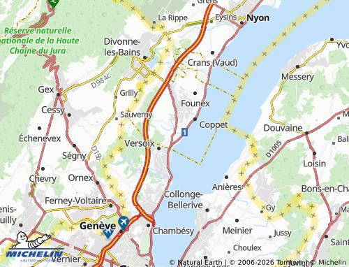 MICHELIN Mies map - ViaMichelin