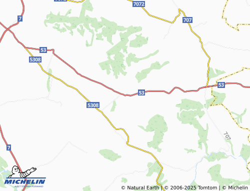 MICHELIN Tamarino map - ViaMichelin
