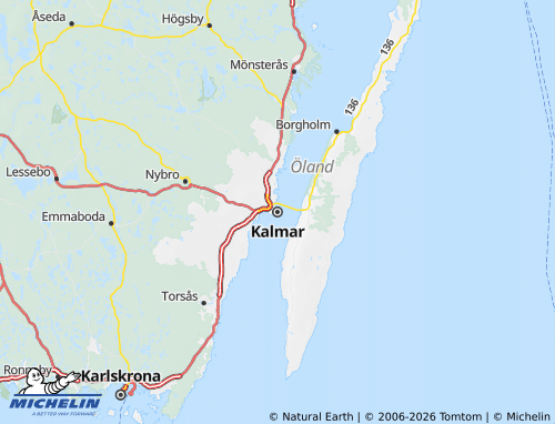 Carte MICHELIN Kalmar - ViaMichelin