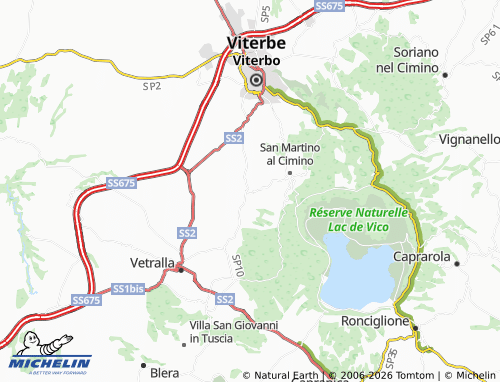 Mapa MICHELIN Tobia - ViaMichelin