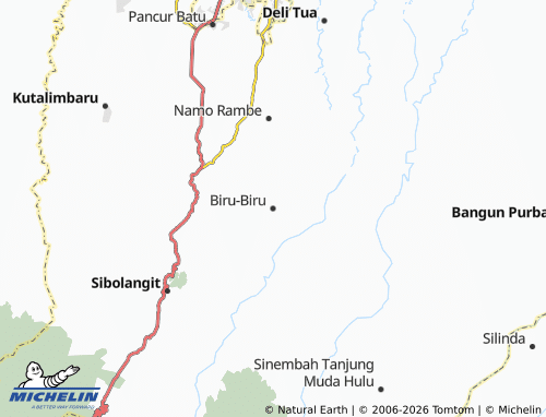 MICHELIN Biru-Biru map - ViaMichelin