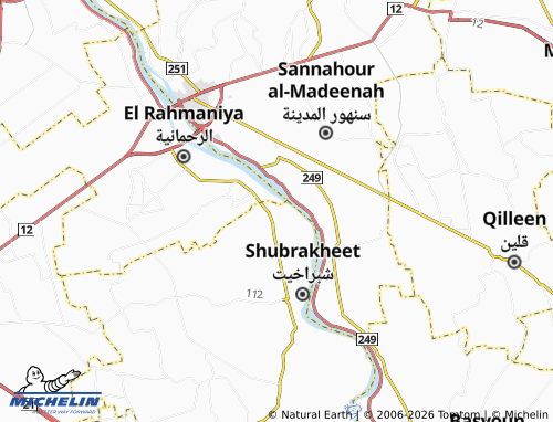 Mapa MICHELIN Um Hakeem - ViaMichelin