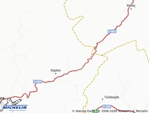 Mapa MICHELIN Deredam - ViaMichelin