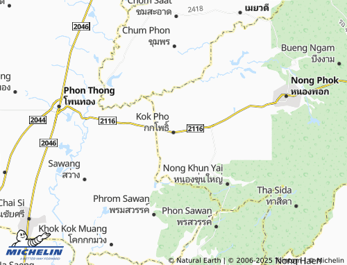 MICHELIN Kok Pho map - ViaMichelin