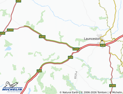 Carte MICHELIN Trewen - ViaMichelin