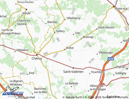 Mappa MICHELIN Dollot - ViaMichelin