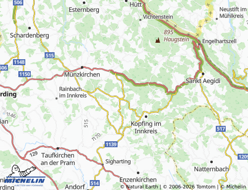 MICHELIN Au map - ViaMichelin