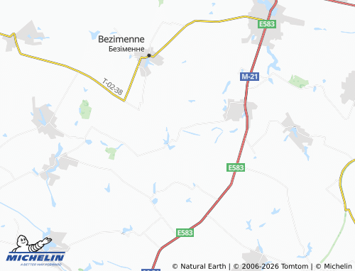 Mappa MICHELIN Nemyryntsi - ViaMichelin