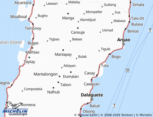 MICHELIN Bulak map - ViaMichelin