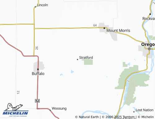 MICHELIN-Landkarte Stratford - ViaMichelin