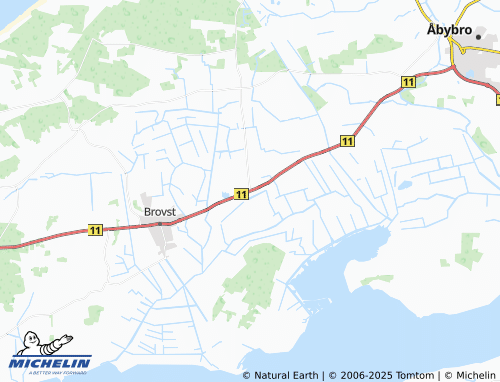 MICHELIN Halvrimmen map - ViaMichelin