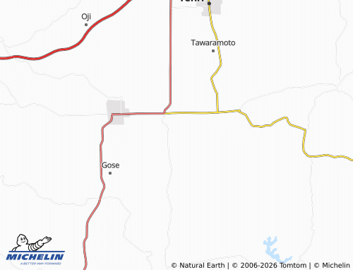 MICHELIN Kashihara map - ViaMichelin