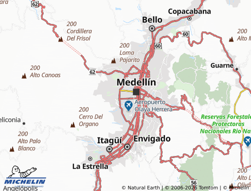 Carte MICHELIN Laureles - ViaMichelin