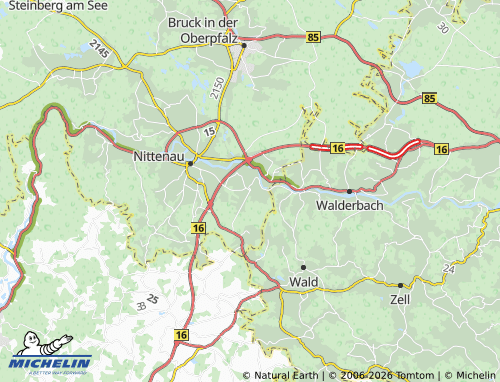 MICHELIN Bodenstein map - ViaMichelin