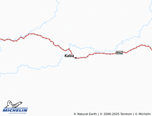 Carte MICHELIN Kaba - ViaMichelin