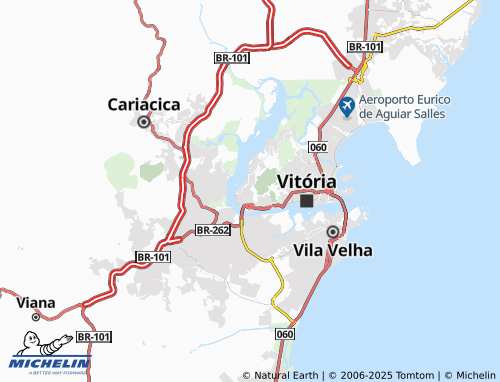 MICHELIN Bela Vista map - ViaMichelin