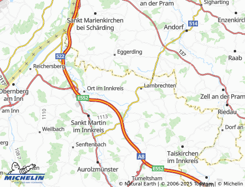 Carte MICHELIN Ellerbach - ViaMichelin