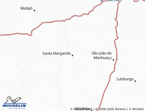 Mappa MICHELIN Santa Margarida - ViaMichelin