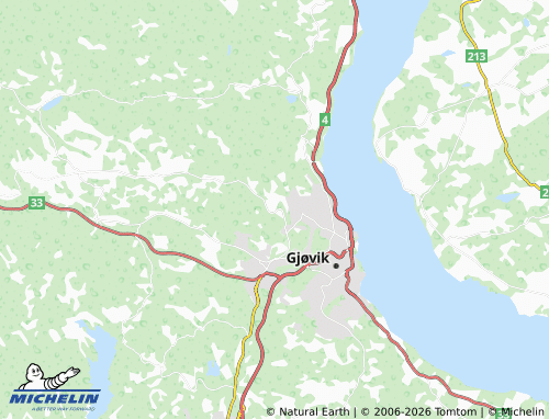 Kaart MICHELIN Nerby - ViaMichelin