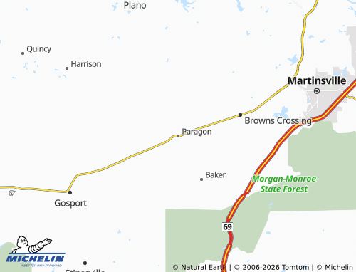 Mappa MICHELIN Paragon - ViaMichelin