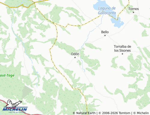 MICHELIN Odón map - ViaMichelin