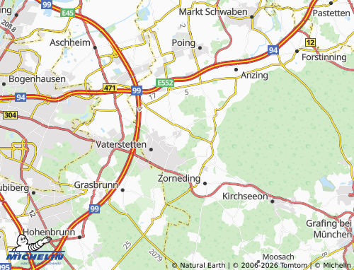MICHELIN Baldham map - ViaMichelin