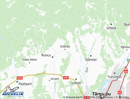 MICHELIN Dobrița map - ViaMichelin