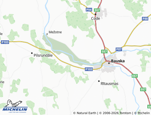 Mapa MICHELIN Jumprava - ViaMichelin