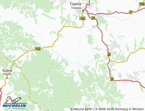 MICHELIN-Landkarte Masloševo - ViaMichelin
