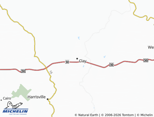 Mapa MICHELIN Clay - ViaMichelin