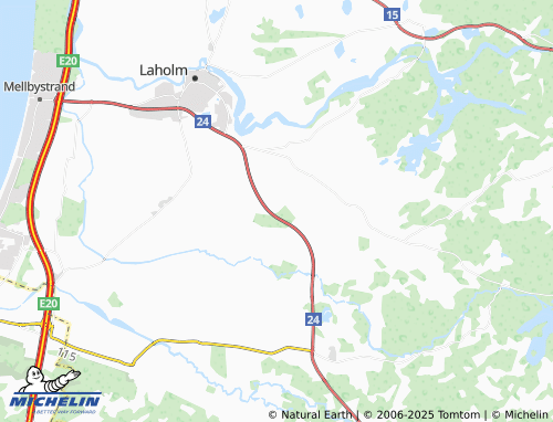MICHELIN Edenberga map - ViaMichelin