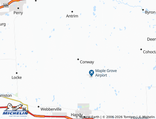 Mapa MICHELIN Conway - ViaMichelin