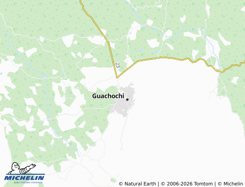 MICHELIN Barrio Azul map - ViaMichelin