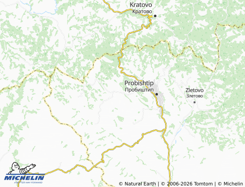 MICHELIN Pleshanci map - ViaMichelin